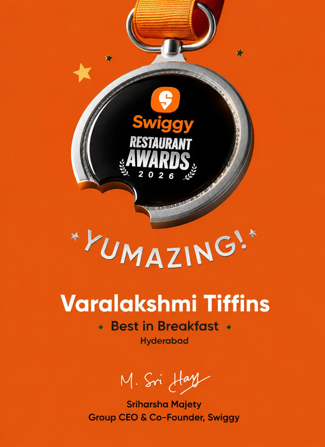 Swiggy Award